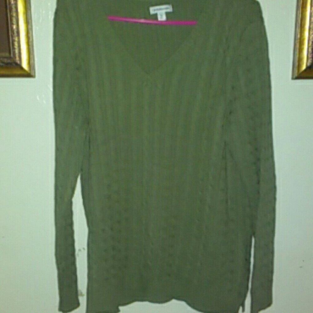 Clean Green Sweater